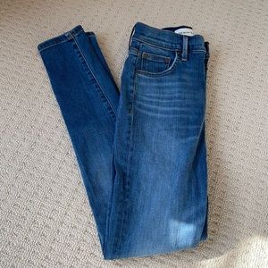 Aritzia Denim Forum Lola High Waisted Skinny Jeans